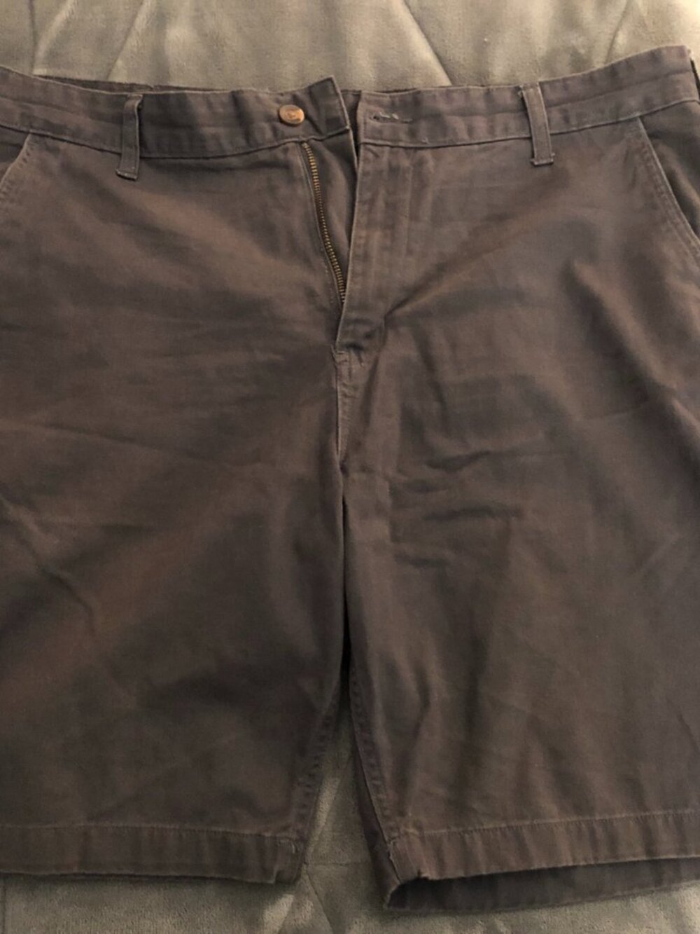 Size 40, Faded Glory, Dark Gray Shorts; Good Condition